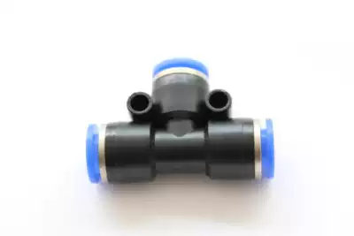 Engraving machine water pipe joint water pipe hyperlink straight through tee accessories engraving machine Water Pump Accessories