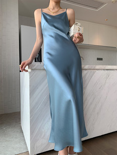 Темперамент супер юбка 2024 шахин стиль V -neck сексуальный платье талия была тонкий французский уксусная кислота женский длинный юбка