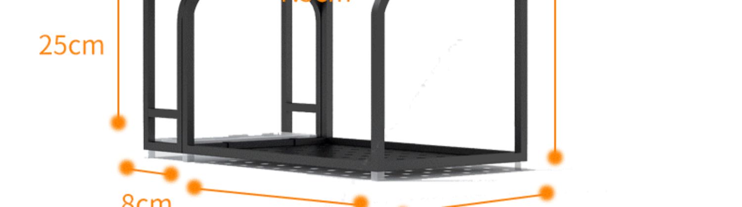 Thép không gỉ bếp dao giá sàn loại treo tường dao cắt thớt khung cắt đũa lưu trữ vật tư nhà bếp - Phòng bếp kệ đựng gia vị trong tủ bếp