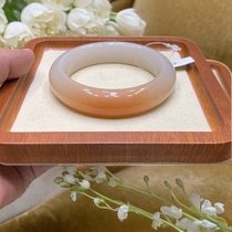 Customized exclusive link She Taicui walking in the snow to find the source of sugar bracelet purple jade bracelet heart processing