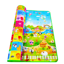Double-sided crawling mat baby boy eva toy moisture-proof waterproof foam mat cultural relics art fiber material cabin