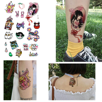 Bug tattoos original Japanese Ukiyo-e Miss leg tattoo stickers cute Pikachu stickers cartoon