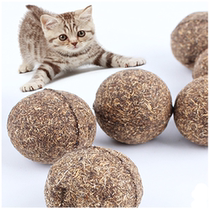 Home pet treasure spot catnip anti-vomit hair ball natural edible toy to aid digestion snacks supplies