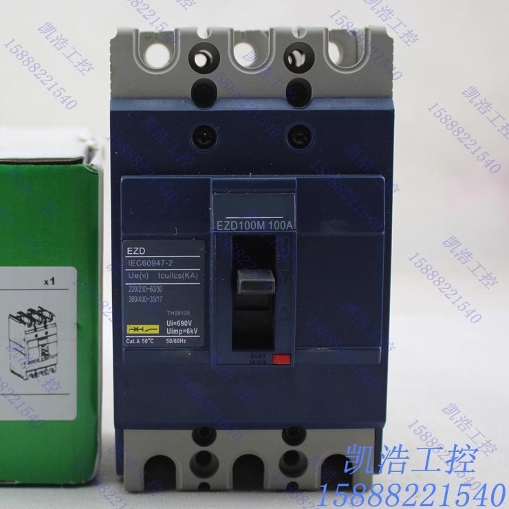 Plastic shell breaker EZD100M 3100 3P 60A 60A 80A 100A 100A switch EZD100E