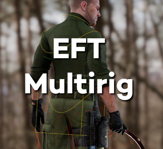 逃离塔科夫人物及装备模型（无枪械）