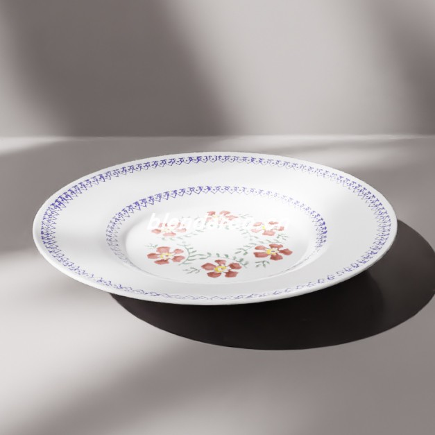 blender带装饰的盘子模型_blender布的54