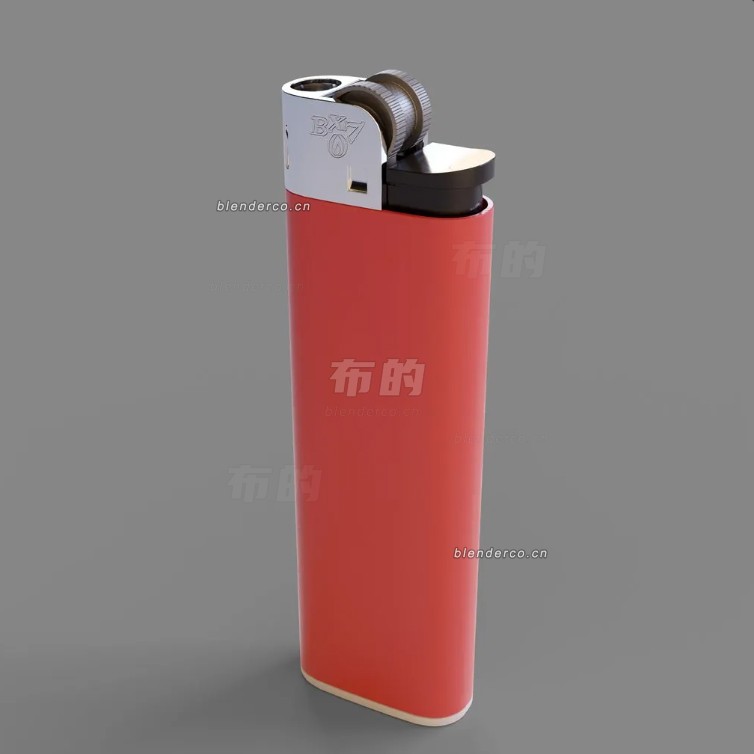 blender打火机模型_blender布的57