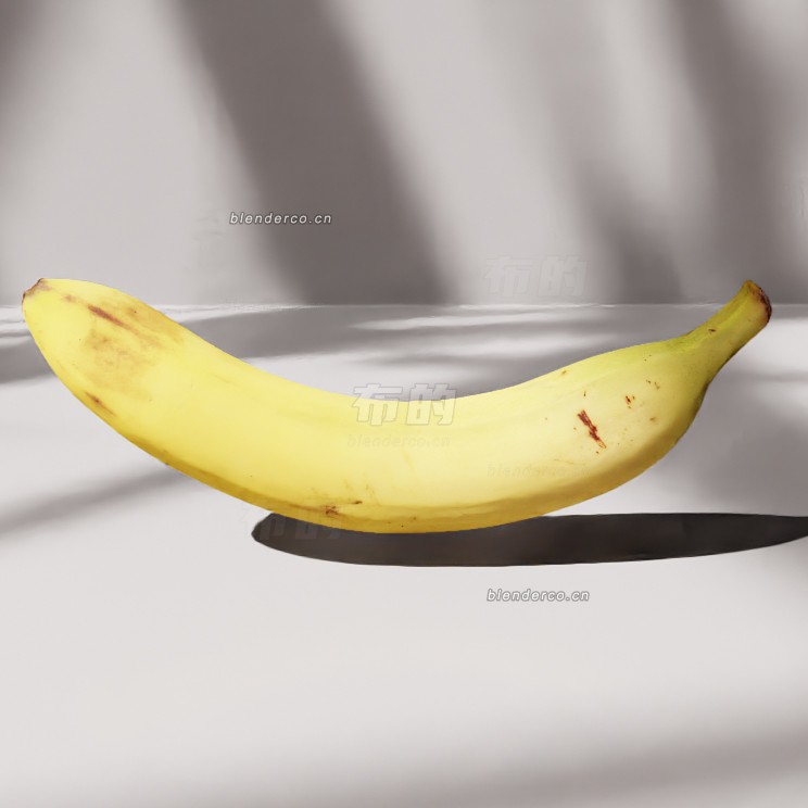 blender香蕉模型_blender布的21