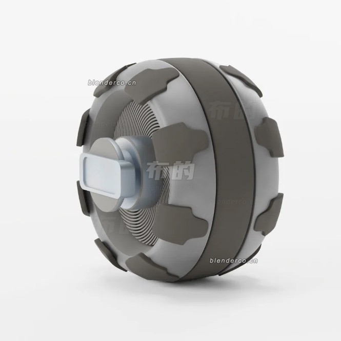 blender探测车轮模型_blender布的18