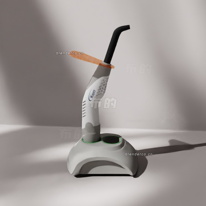 blender紫外线牙科治疗仪模型_blender布的01