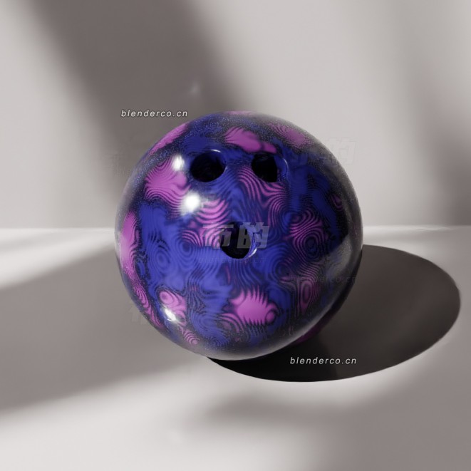 blender保龄球模型_blender布的30