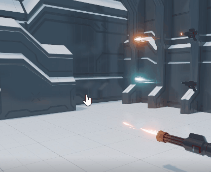 喷射激光束效果程序化节点Laser Blaster Effect V1