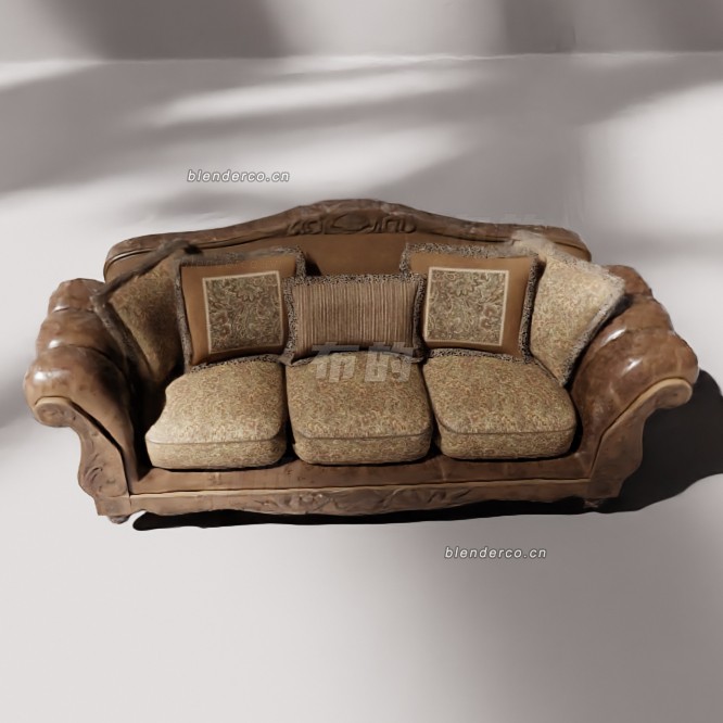 blender沙发模型_blender布的187