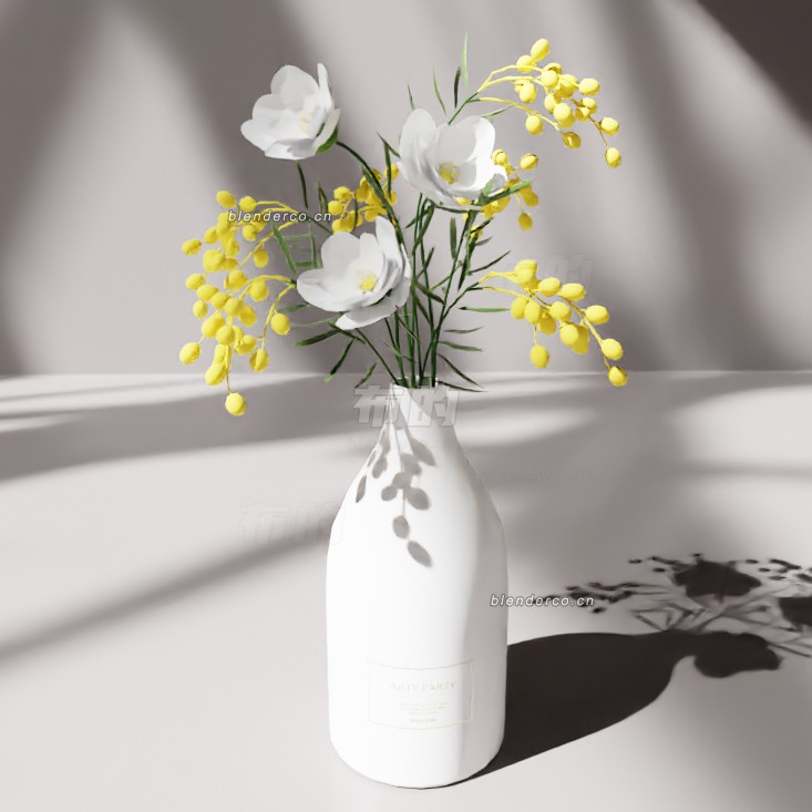 blender花瓶模型_blender布的198