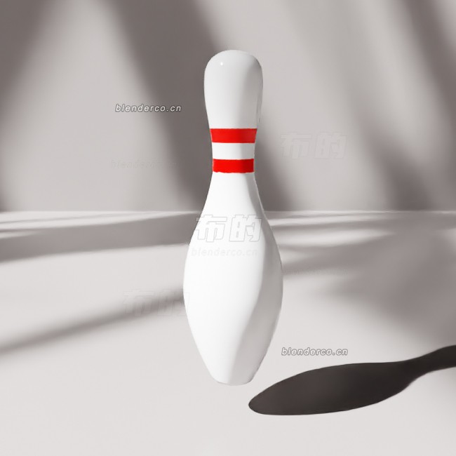 blender保龄球瓶模型_blender布的32