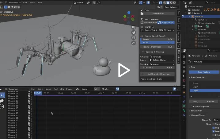 运动音效 Motion Sounds