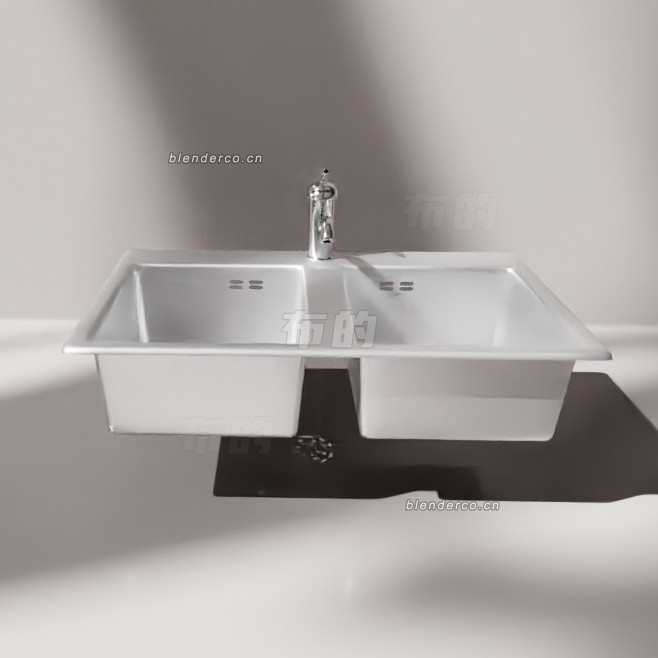 blender洗菜盆模型_blender布的193