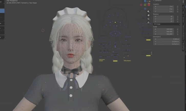 Metahuman角色绑定Blender插件 MetaBlRiger