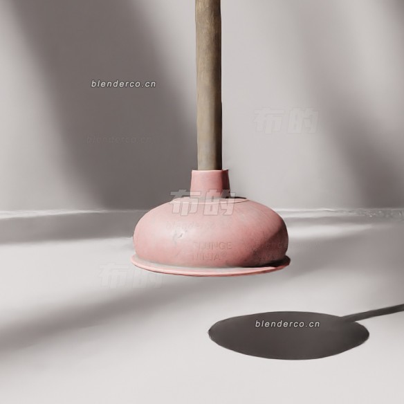 blender皮撅子模型_blender布的157