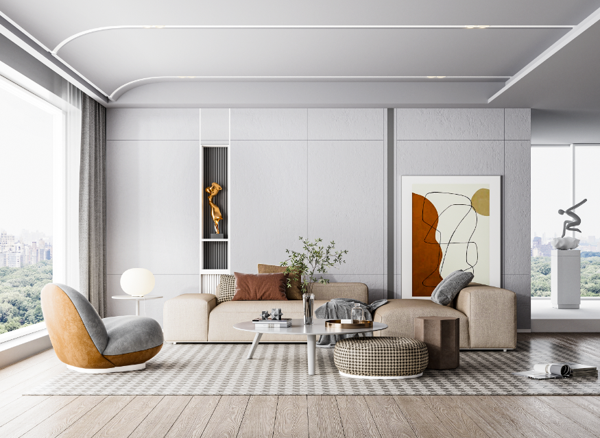 室内客厅场景模型