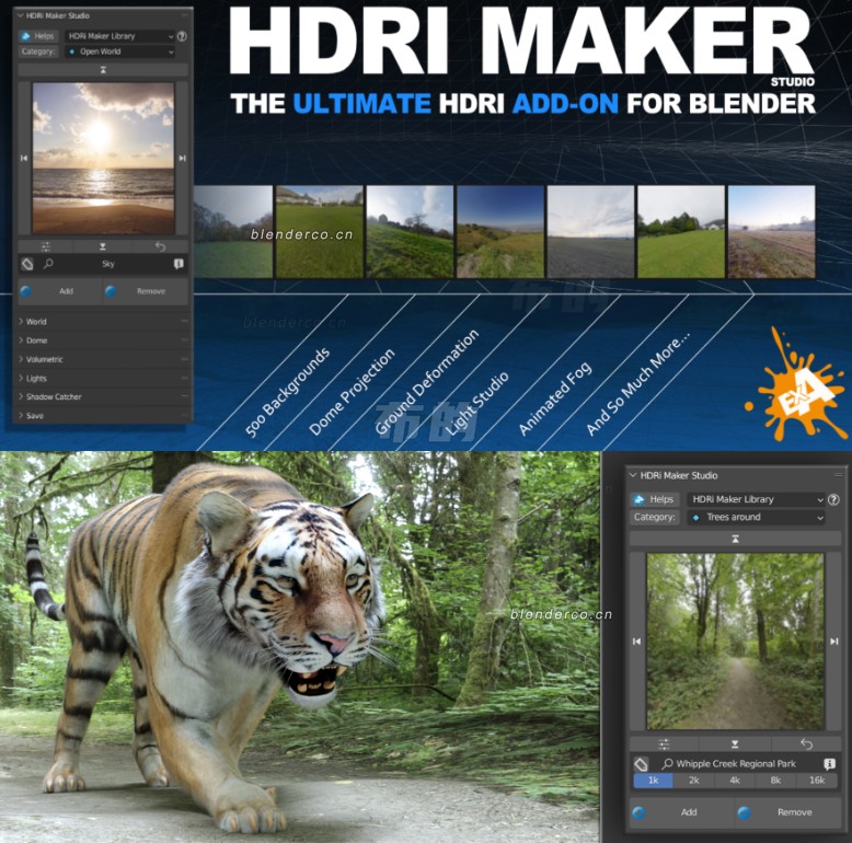 Hdri Maker Pro 16K资产