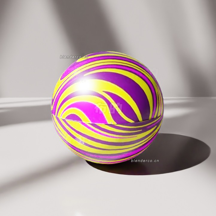 blender超级弹力球模型_blender布的164