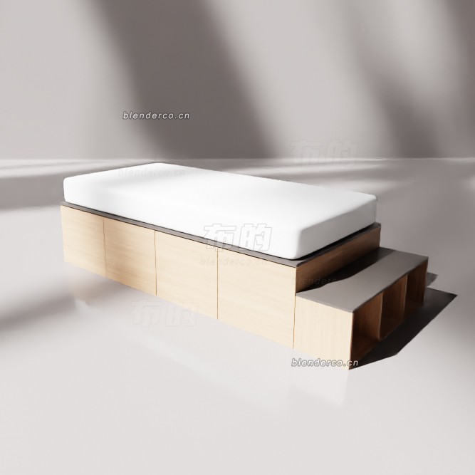 blender床模型_blender布的19