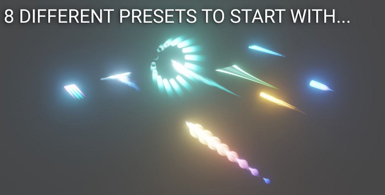 Blender资产库Engine FXs 1.0 8种引擎燃烧发动机尾焰喷射发动机预制特效-cg男孩