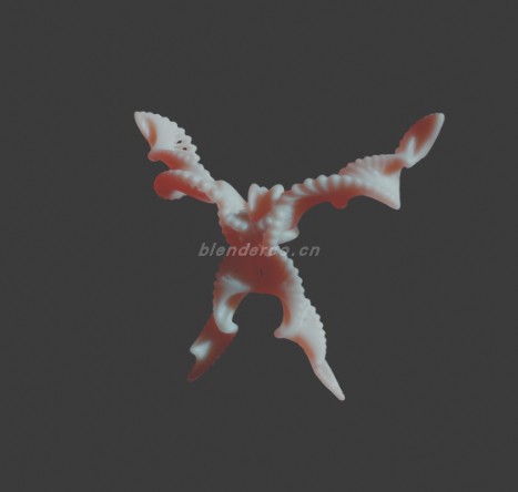 Blender节点控制扭扭软糖