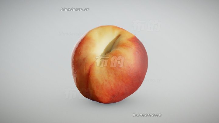blender毛桃模型_blender布的71