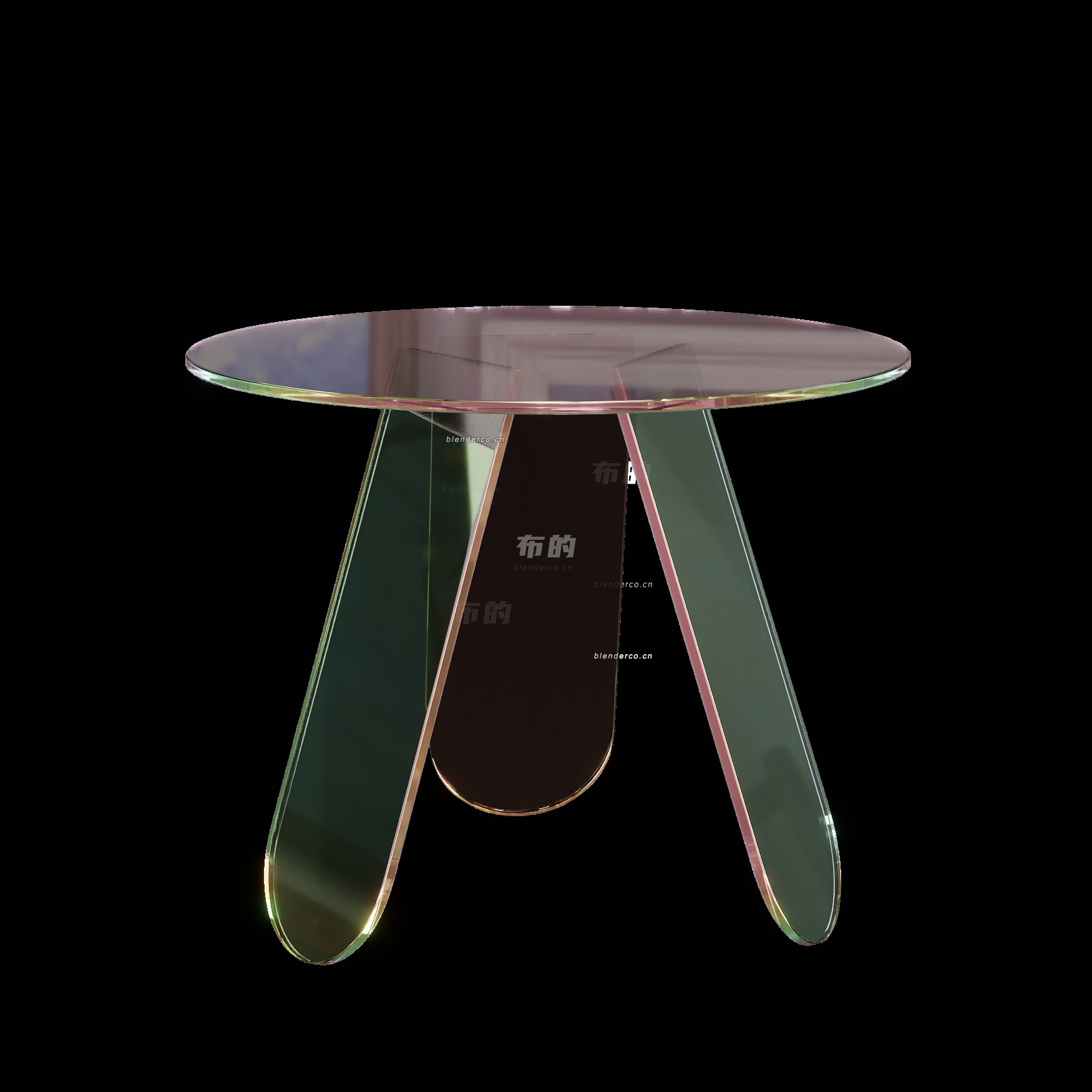 blender玻璃桌模型_blender布的45