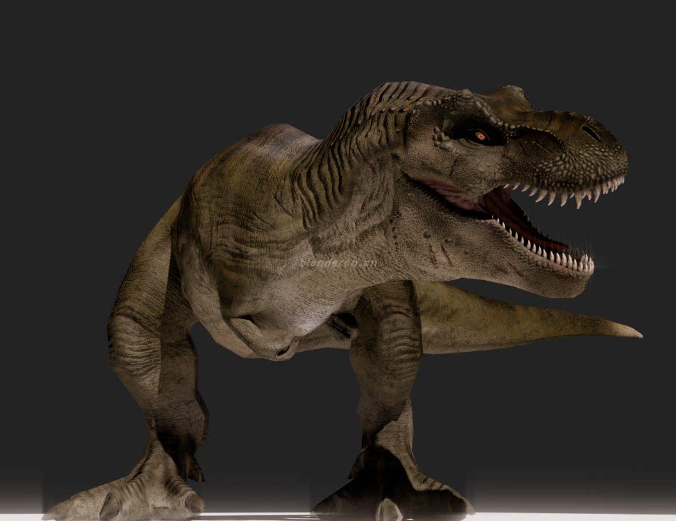 霸王龙模型（5000面低模）