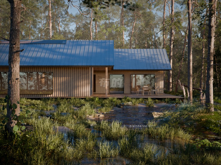 森林小屋