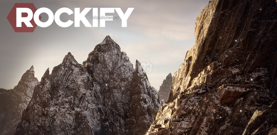 blender岩石生成器 Rockify 1.02