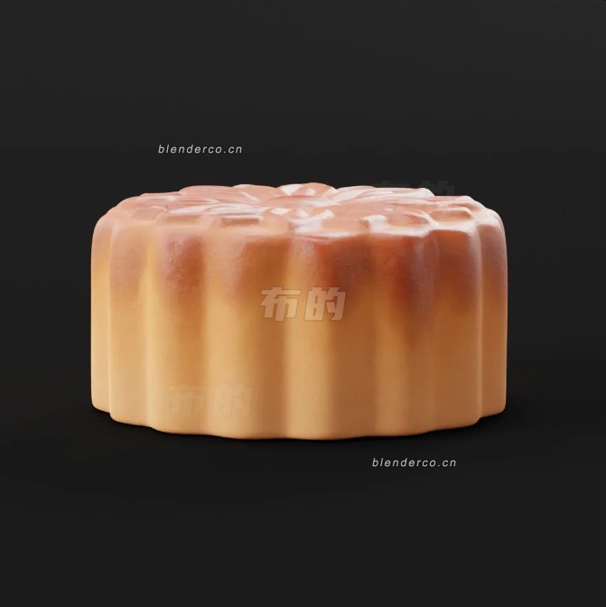 blender月饼模型_blender布的279