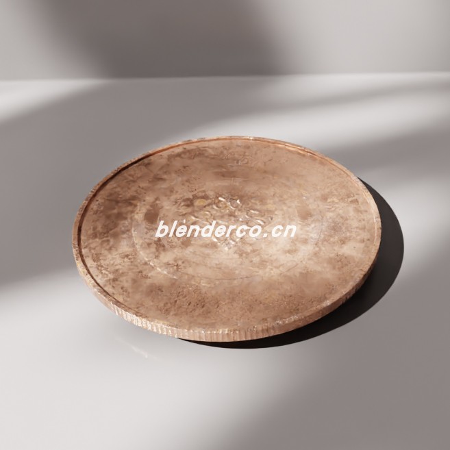 blender装饰铜币模型_blender布的64
