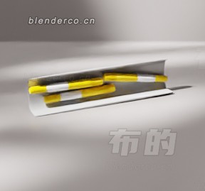 铅笔圆珠笔blender模型 布的-16