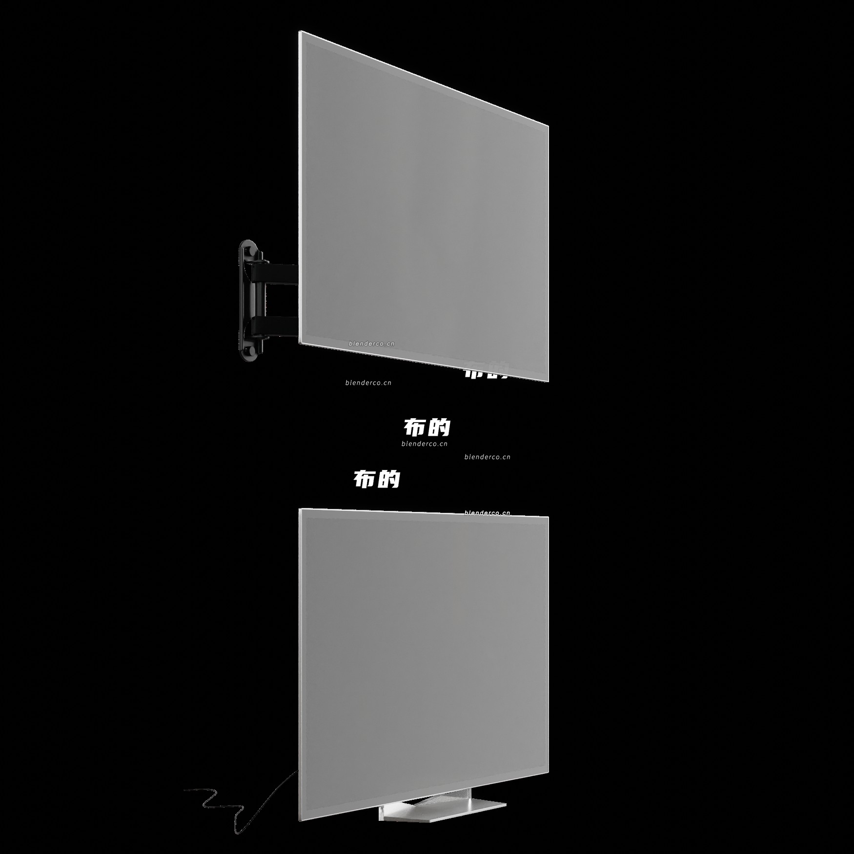 blender显示器模型_blender布的25