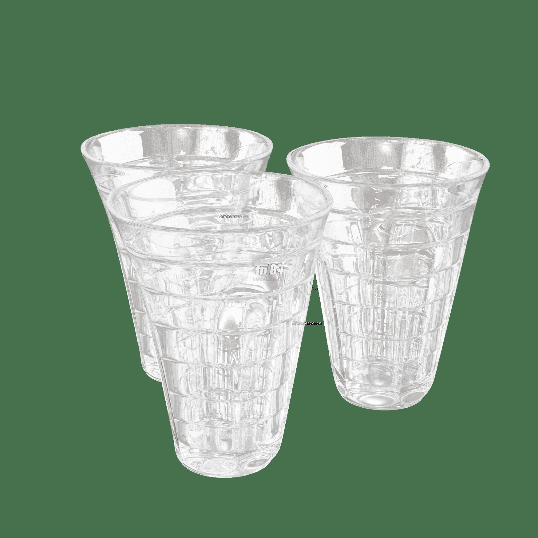 blender玻璃酒杯模型_blender布的11