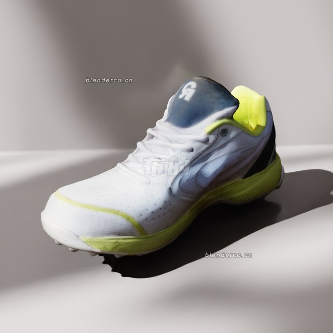 blender运动鞋4模型_blender布的95