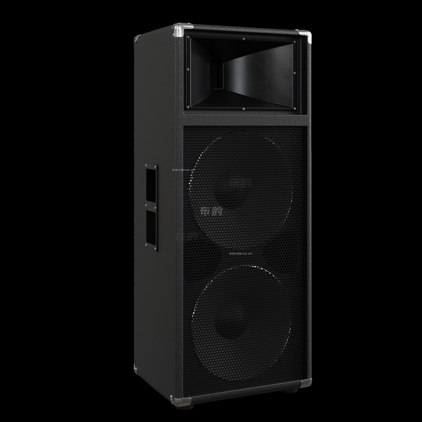 blender音箱模型_blender布的37