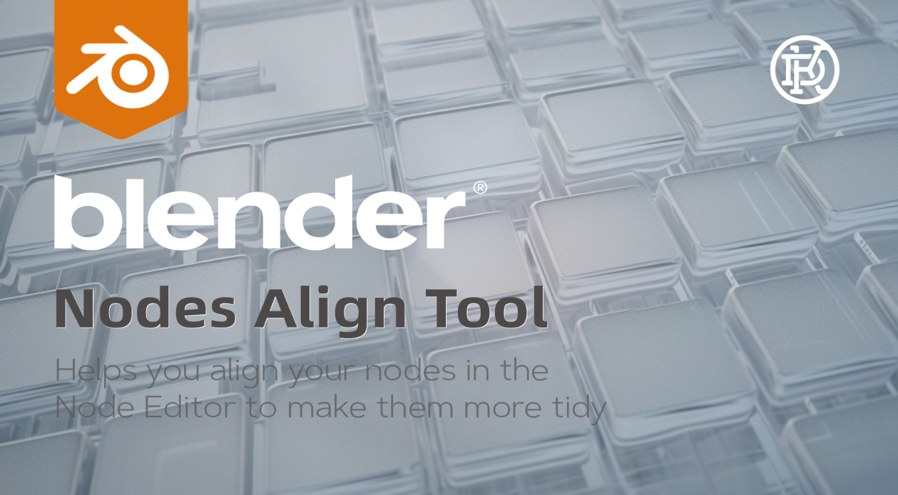 [自制]节点辅助对齐小插件 Nodes Align Tool