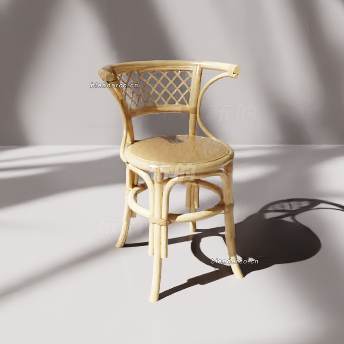 blender藤椅模型_blender布的13