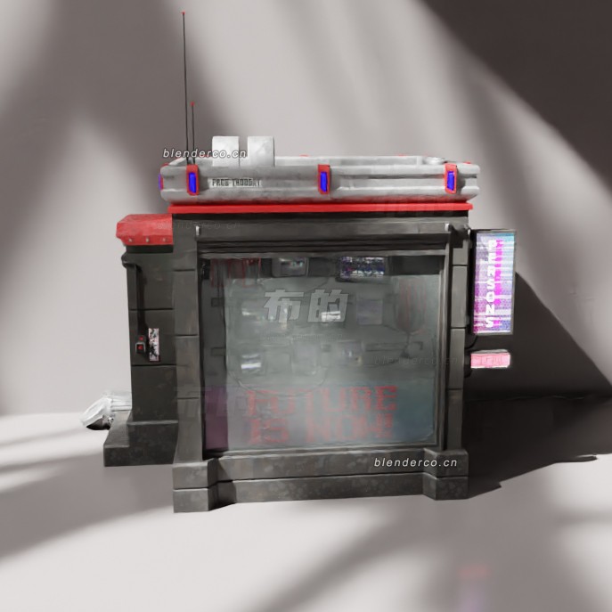 blender商业店铺模型_blender布的10
