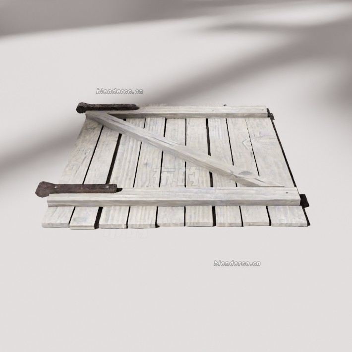 blender木板模型_blender布的09