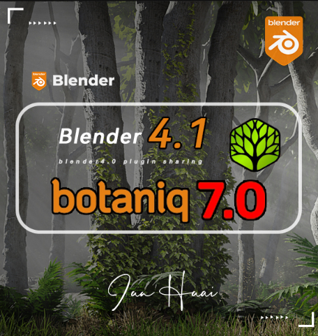 【最新插件、支持4.1】botaniq_full-7.0 植物树木草地模型预设