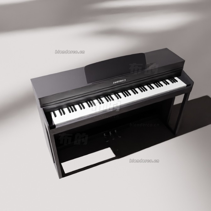 blender钢琴模型_blender布的175