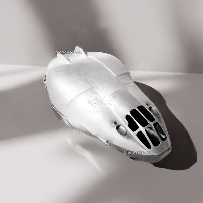 blender科幻航天飞船模型_blender布的37