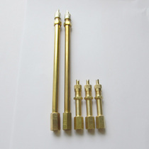 Vacuum tire valve inflator extension rod inflatable metal extension tube unicycle balance car inflatable nozzle all copper