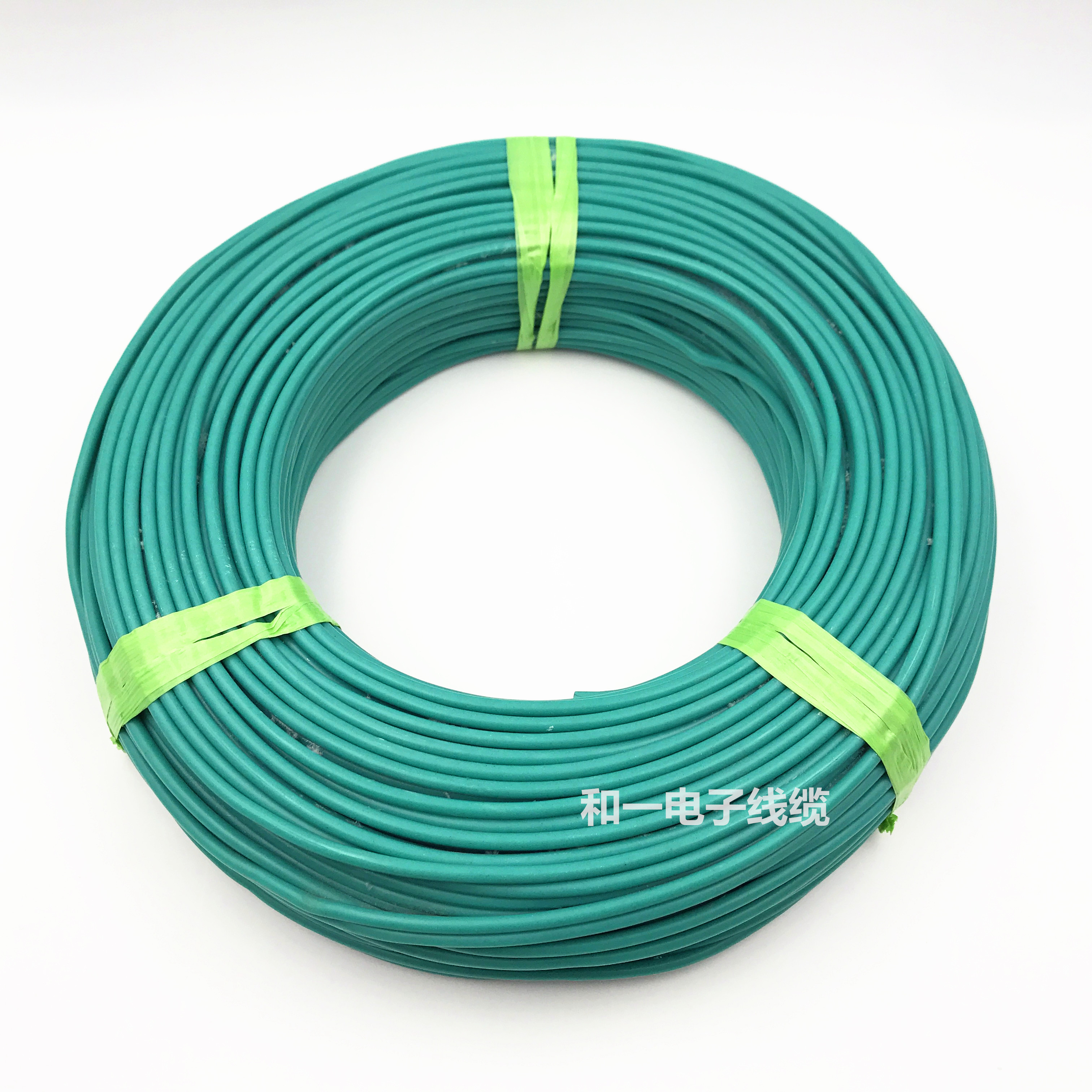 GreenPunching drill AGR   15AWG   1.5 square insulation silicon rubber high temperature Single core wire soft wire Copper tin plating 100 rice